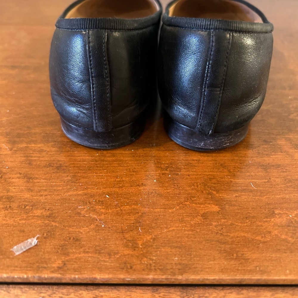 Chanel Black Ballet Flats SZ 41 - Picture 3 of 5